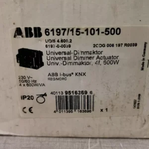 ABB 6197/15-101-500 UD/S 4.600.2 Universal Dim Actuator 2CDG 006 197 R0039  -  NEW OPEN BOX
