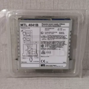 MTL 4041B REPEATER POWER SUPPLY,4/20mA, FOR 2 OR 3 WIRE TRASMITTERS - NEW W/O BOX