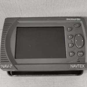 USED MCMURDO ICS NAV-7 COLOUR GMDSS NAVTEX RECEIVER- WITH BROKEN PART