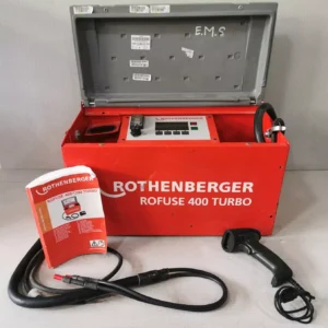 USED ROTHENBERGER ROFUSE 400 TURBO HEATER WELDING MACHINE
