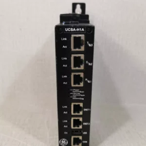 USED GE ENEGRY IS220UCSAH1A /UCSA-H1A REV G PROCESSOR MODULE W/SD CARD & DAMAGED PART