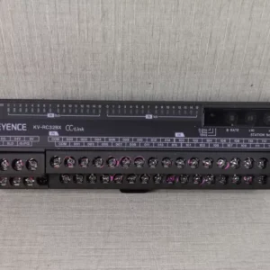 USED KEYENCE KV-RC32BX CC-LINK INPUT MODULE 12-24VDC W/O ANY ACCS.