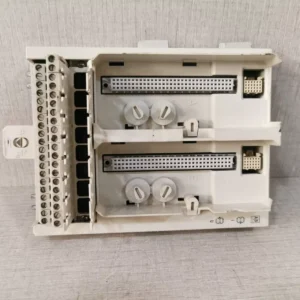 USED ABB 3BSE021445R1 TERMINATION UNIT BASE PLATE for TU844 W/ Missing & Broken Part