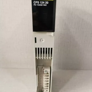 USED SCHNEIDER ELECTRIC 140CPS12420 MODICON QUANTUM AC PS 115/230VAC 11A RED