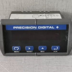 USED PRECISION DIGITAL PD765-6R2-00 TRIDENT PROCESS & TEMPERATURE METER W/O ANY ACCS.