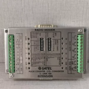 USED SATEL C-LINK 100 EXTENSION RADIO MODEM PULSE COUNTER-I/O CONVERTER