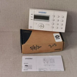 Vanderbilt SPCK421.100 LCD Keypad, 2x16 Character and Badge Reader - NEW OPEN BOX