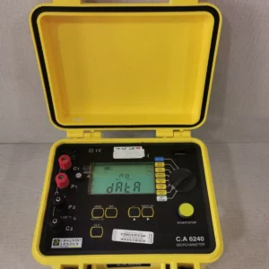 USED CHAUVIN ARNOUX C.A 6240 MICRO-OHMMETER - WITHOUT ANY ACCESSORIES INCLUDED