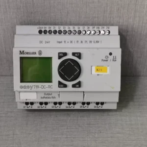 USED MOELLER EASY 719-DC-RC PROGRAMMBALE RELAY W/O ANY ACCESSORIES