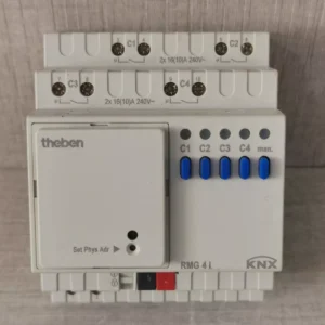 USED Theben RMG 4 I KNX Actuator Relay 4930210, 4 Channel