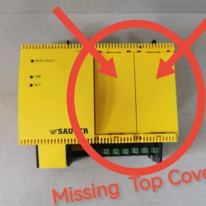 USED SAUTER MODU525 EY-AS525F001 Modular Automation Station - Missing Top Cover