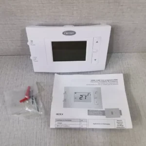 1F83C-11NP Carrier 1F83C-11NPCA NON-PROGRAMMABLE THERMOSTAT - LOT 6 PCS. - NEW OPEN BOX