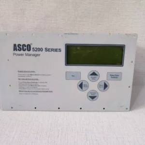 USED ASCO 5220 Power Manager xP with Display, 5200 Series - Without Accessories