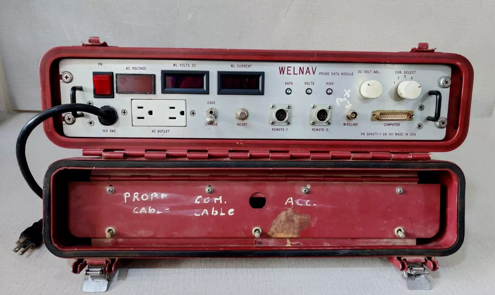 USED WELNAV 304677-1 Probe Data Module