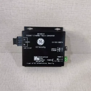 USED GE Security/IFS DE7400-M Gigabit Ethernet Media Converter