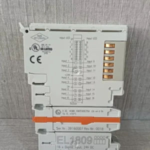 BECKHOFF EL1809 16x DIGITAL INPUT LOT 2 PCS - NEW WITHOUT BOX