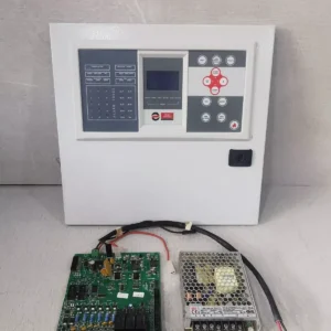 USED OLYMPIA ELECTRONICS BSR-1001 ANALOGUE ADDRESSABLE FIRE ALARM -INC.ACCESSORIES