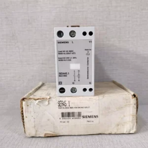 SIEMENS SEA45.1 SEMICONDUCTOR CONTACTOR -NEW WITH OLD STOCK BOX