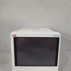 USED ABB RVG200 SCREENMASTER RVG200A6R6A6R6A0A1A15Y TOUCHSCREEN PAPERLESS RECORDER