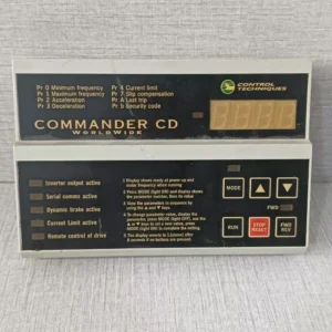 USED Control Techniques DCN 93400 Commander CD Interface Display