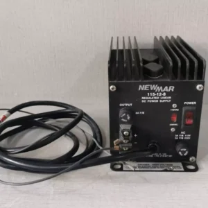 USED NEWMAR 115-12-8 REGULATED LINEAR DC POWER SUPPLY 115V/ 230V