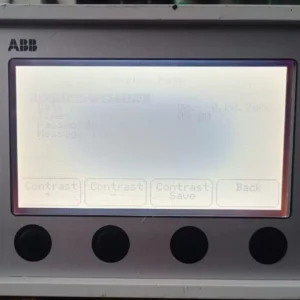 USED ABB MT701.2,SR Control Panel LCD, Silver - BLACK SPOT ON THE SCREEN