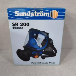 Sundstrom SR 200 Full Face Silicone Mask Respirator- NEW OPEN BOX