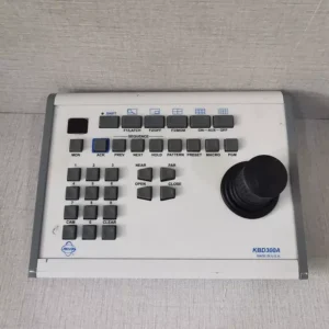 USED PELCO KBD300A REV.5.70 1.5W 12V 50/60HZ JOYSTICK KEYBOARD CONTROLLER - W/O ACCS.