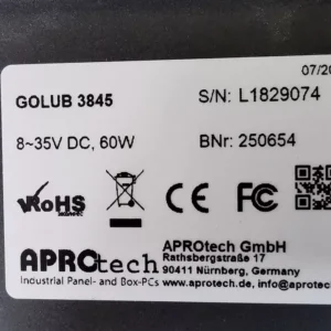 USED Aprotech GOLUB 3845 Power Supply Module