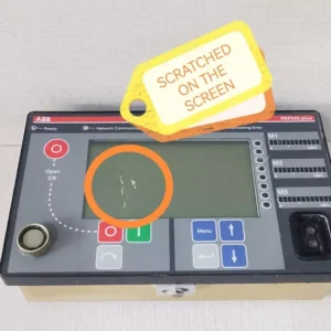 USED ABB REF542plus HMI UNIT 750090-802D- WITH DENTS ON THE SCREEN