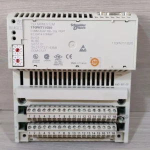 USED Schneider Electric 170PNT11020 TSX Momentum Comm Adapter with Base 170AAO92100