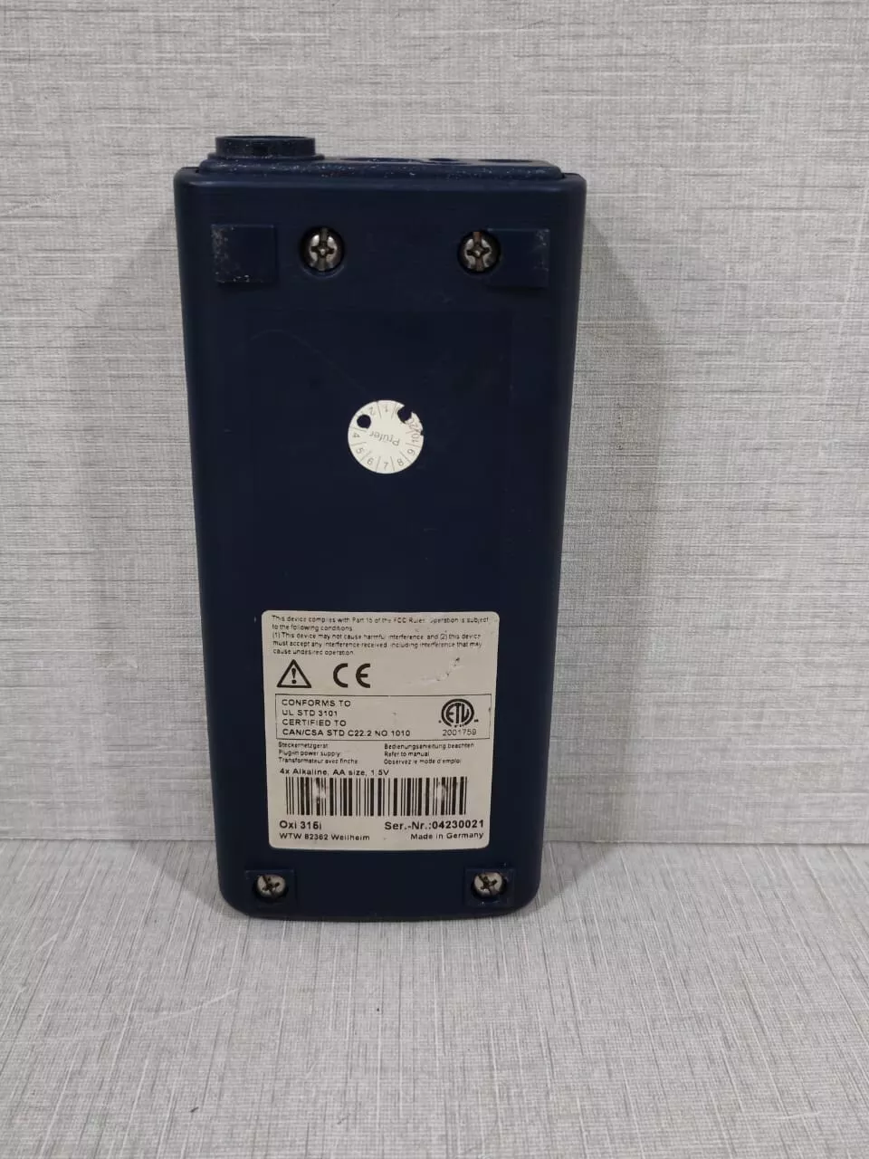 USED WTW Oxi 315i Handheld Oxygen Meter - TESTED OK, Without Accessories - Image 2