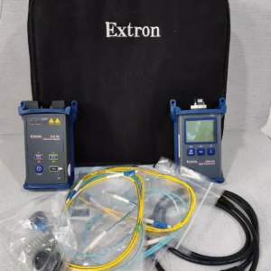 USED EXTRON FLS 101 Fiber Light Source AND FPM 101 Fiber Power Meter