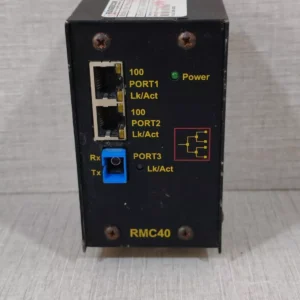 USED Ruggedcom RMC40-HI-BSC12 Ethernet Switch and Media Converter