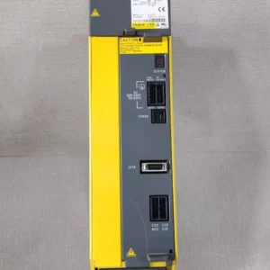 USED FANUC A06B-6110-H011 SER D POWER SUPPLY-WITH MISSING COVER & WITH RUSTY PART