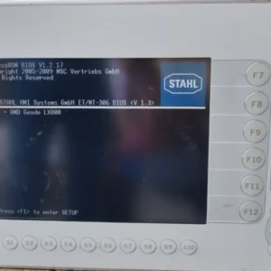 USED STAHL MT-306-S-TX OPERATOR INTERFACE OPERATOR STATIONS -WITHOUT COVER