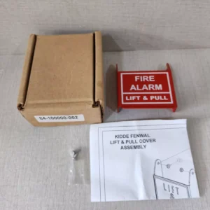 KIDDIE FENWAL 84-10000-002 FIRE ALARM LIFT AND PULL COVER LOT 2 PCS - NEW OPEN BOX