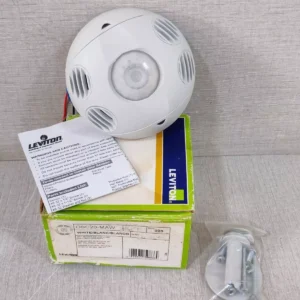 Leviton OSC20-MAW MultiTech Ceiling Mount Sensor 360 Degree 2000 Sq. Ft. White - NEW OPEN BOX