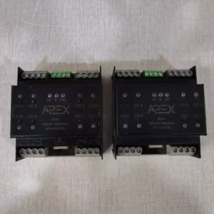 USED LOT 2 PCS. APEX 8-Ch Relay Switch APX-816-RL CAN-BUS Ethernet