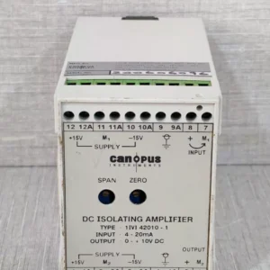 USED CANOPUS INSTRUMENTS 1IVI 42010-1 DC ISOLATING AMPLIFIER