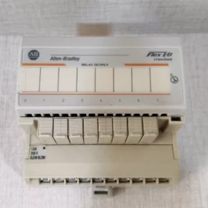 USED ALLEN-BRADLEY 1794-0W8 FLEX I/O RELAY OUTPUT