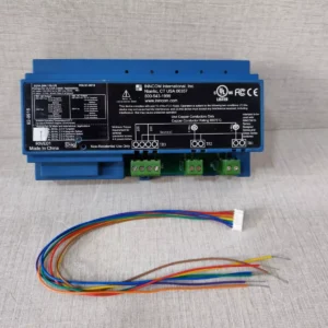HONEYWELL D254.DIN.110.US RAIL LAMP DIMMER P/N: 01-9918 WITH 02-9922 REV.C BOARD - Seller Refurbished