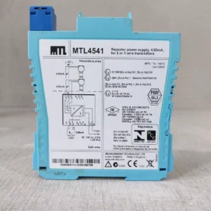 USED LOT 3 PCS. MTL4541 Repeater Power Supply 4/20mA, for 2 or 3 Wire Transmitters