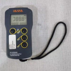 USED HANNAH HI 935005 K-THERMOCOUPLE THERMOMETER -WITHOUT ACCESSORIES