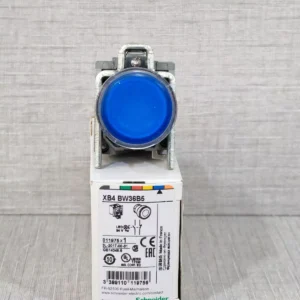 SCHNEIDER ELECTRIC XB4 BW33B5 BUTTON SWITCH W/ ZBE-101 CONTACT BLOCK LOT 9 PCS - NEW OPEN BOX