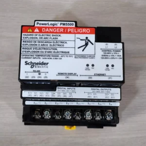 USED SCHNEIDER ELECTRIC PM5500/ METSEPM5563 POWERLOGIC 100-480V 50/60H- W/O ANY ACCS.