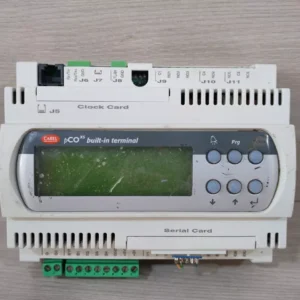 USED CAREL PCO1000BX0 REV 1.610 TERMINAL MODULE- WITH DUST ON THE SCREEN DISPLAY
