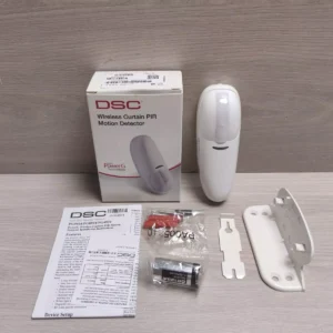 LOT 2 PCS DSC PG4924CCC WIRELESS CURTAIN PIR MOTION DETECTOR - NEW OPEN BOX