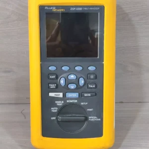 FLUKE NETWORKS DSP-4300 CABLE ANALYZER -FOR PARTS & W/O ANY ACCS.