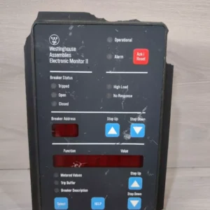 USED WESTINGHOUSE 2D78548G01 ASSEMBLIES ELECTRONIC MONITOR II- WITH BROKEN PARTS